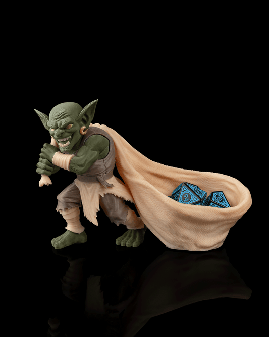 Goblin Dice Holder RPG Dice Storage Figurine