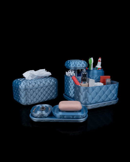 Bain de Luxe – Soft-Textured Bath Organizers with Classic Elegance - Fusion Layer 3D