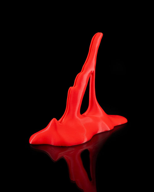 Bloody Knife Holder Stand – Horror Kitchen Decor | Creepy Halloween Prop | 3D Printed Bloody Drip Knife Stand for Scary Party