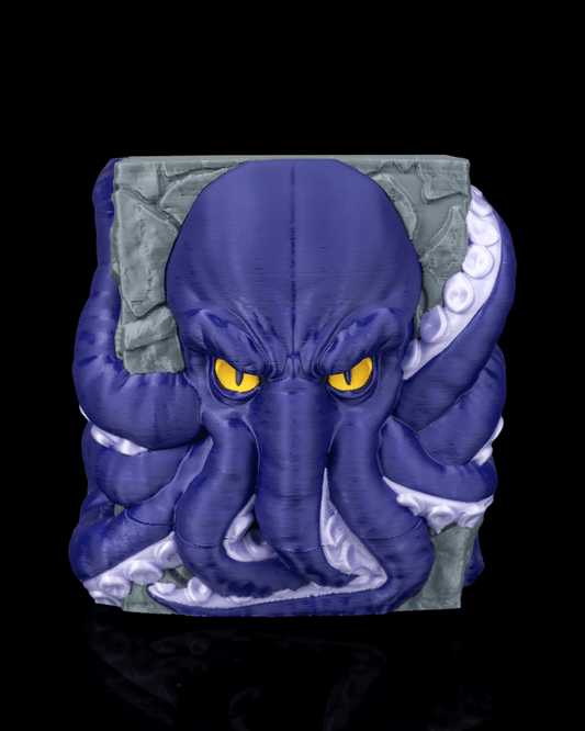 Cthulhu-Inspired Tentacle Guardian Card Deck Box