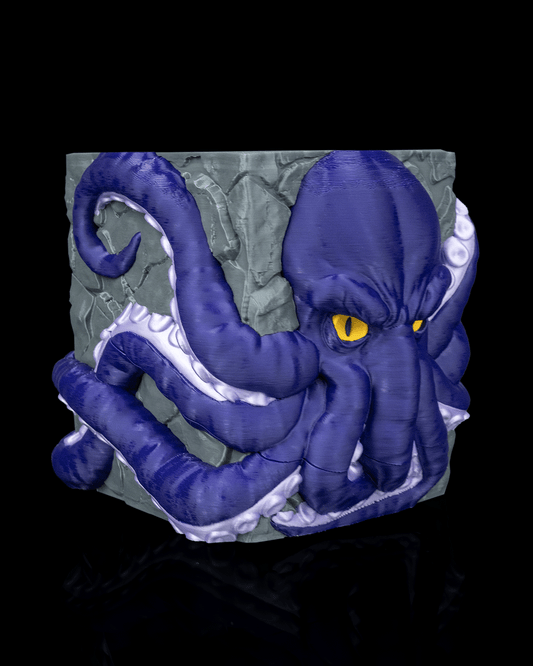 Cthulhu-Inspired Tentacle Guardian Card Deck Box