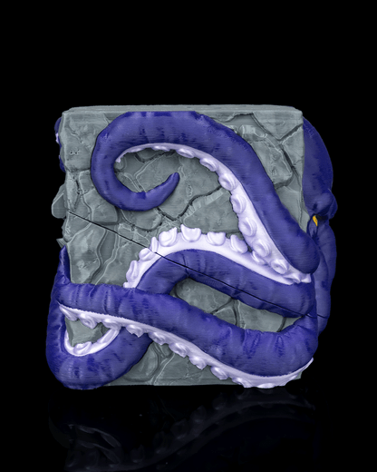 Cthulhu-Inspired Tentacle Guardian Card Deck Box