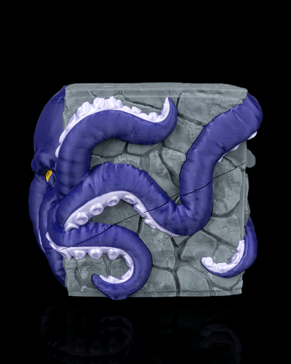 Cthulhu-Inspired Tentacle Guardian Card Deck Box