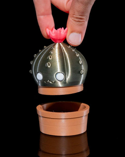 Cactus Grinder Fidget Toy - Fusion Layer 3D