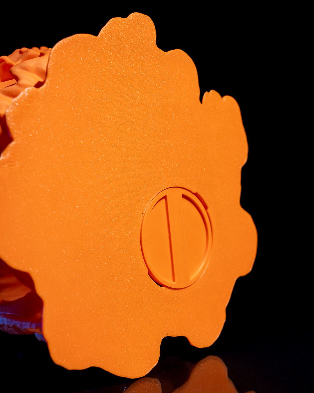 Carved Pumpkin Halloween Light – Creepy Jack-o’-Lantern Lamp | 3D Printed Spooky Pumpkin Décor with Glowing Projection