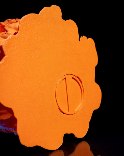 Carved Pumpkin Halloween Light – Creepy Jack-o’-Lantern Lamp | 3D Printed Spooky Pumpkin Décor with Glowing Projection