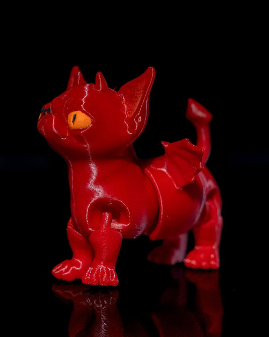 Demonic Chihuahua Winged Halloween Figurine