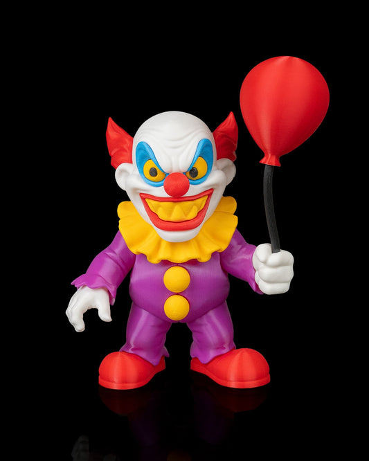 Chuckle Gore Clown – Creepy Keepers Halloween Figure |  3D Printed Horror Toy | Creepy Clown Spooky Collectible