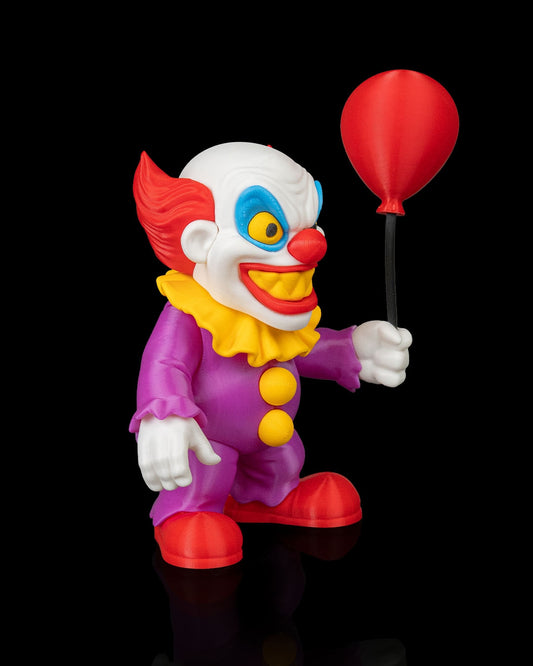 Chuckle Gore Clown – Creepy Keepers Halloween Figure |  3D Printed Horror Toy | Creepy Clown Spooky Collectible