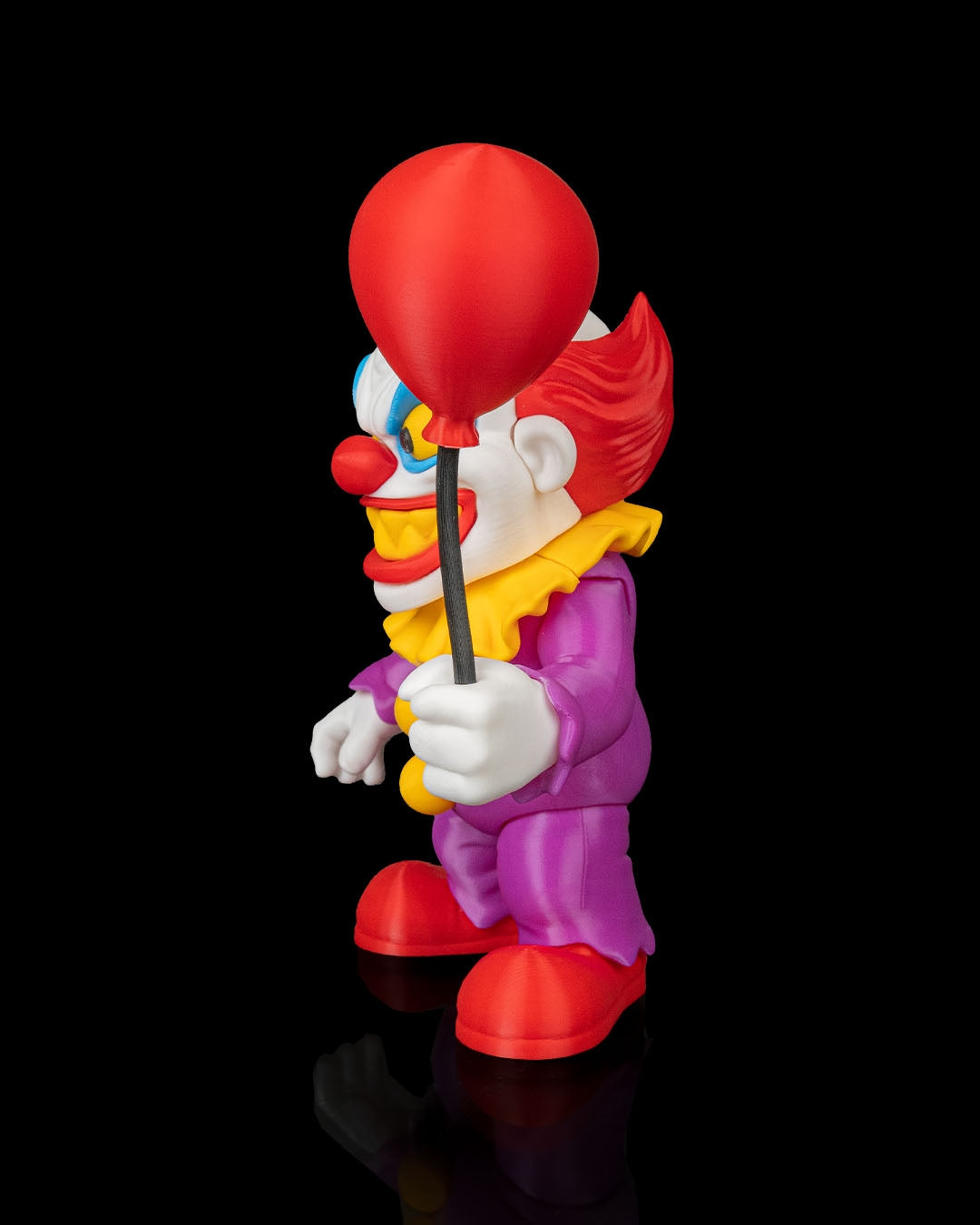 Chuckle Gore Clown – Creepy Keepers Halloween Figure |  3D Printed Horror Toy | Creepy Clown Spooky Collectible