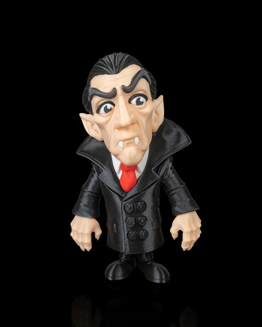 Count Vexor Vampire – Creepy Keepers Halloween Figure |  3D Printed Horror Toy | Gothic Vampire Collectible Décor
