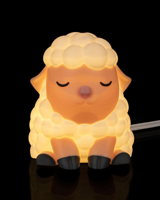 Counting Sheep Night Light Cozy LED Bedside Lamp