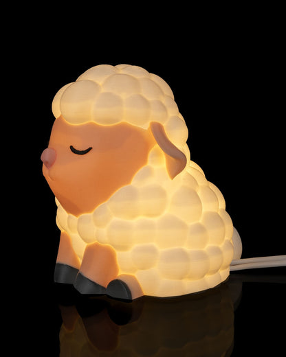 Counting Sheep Night Light Cozy LED Bedside Lamp