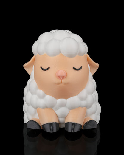Counting Sheep Night Light Cozy LED Bedside Lamp