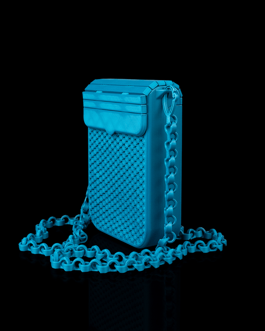 The Marlowe Mesh Purse – 3D Printed Crossbody Bag | Modern Geometric Handbag with Custom Strap Length