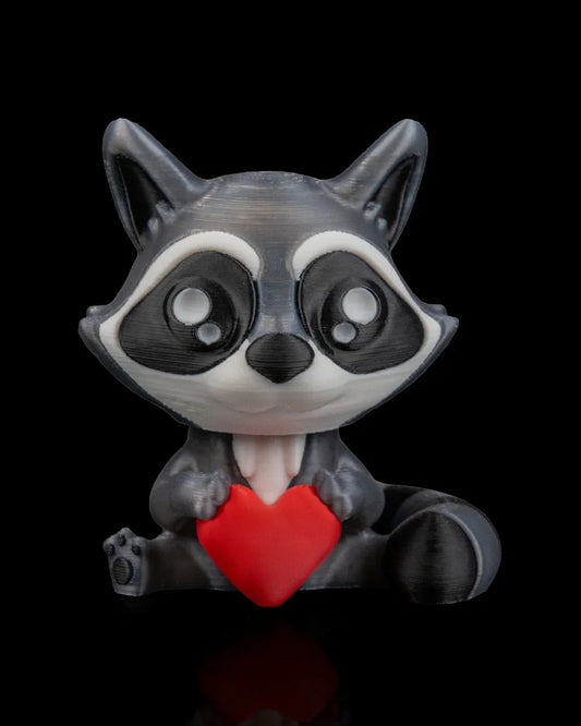 Rascal Raccoon Clicker – Fidget with a Sneaky Twist - Fusion Layer 3D