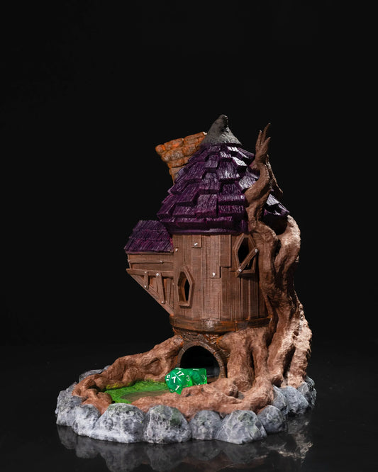 Enchanted Grove Wizard Dice Tower - Fusion Layer 3D