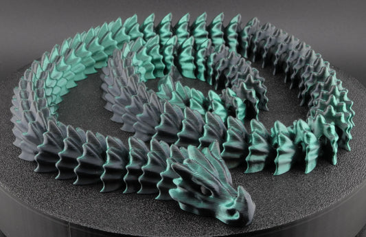 Bone Articulated Dragon - Fusion Layer 3D