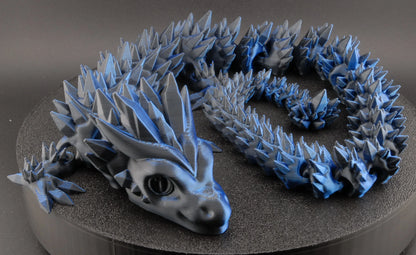 Articulated Crystal Dragon – A Shimmering Fantasy Brought to Life - Fusion Layer 3D