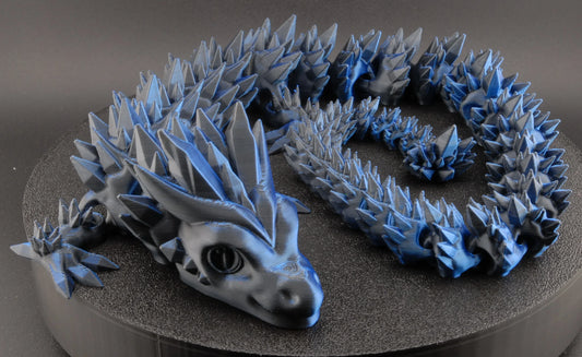 Articulated Crystal Dragon – A Shimmering Fantasy Brought to Life - Fusion Layer 3D