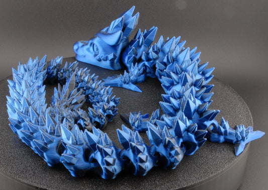 Articulated Crystal Dragon – A Shimmering Fantasy Brought to Life - Fusion Layer 3D