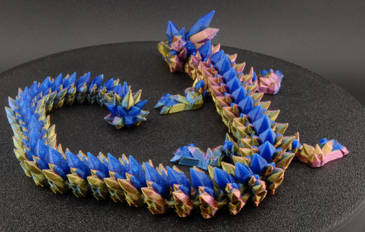 Crystal Articulated Dragon - Fusion Layer 3D