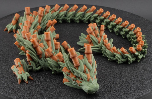 Bamboo Articulated Dragon - Fusion Layer 3D