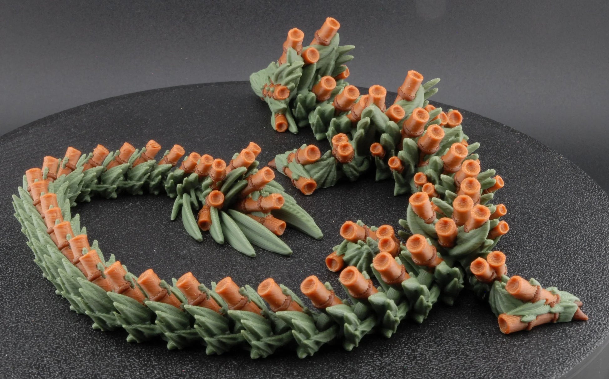Bamboo Articulated Dragon - Fusion Layer 3D