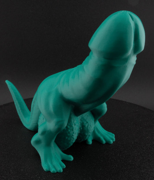 Jurassic Jock Dino Dick – Naughty Dinosaur Gag Figure | Funny Adult Novelty | 6" Risqué Gift