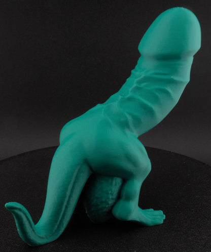 Jurassic Jock Dino Dick – Naughty Dinosaur Gag Figure | Funny Adult Novelty | 6" Risqué Gift