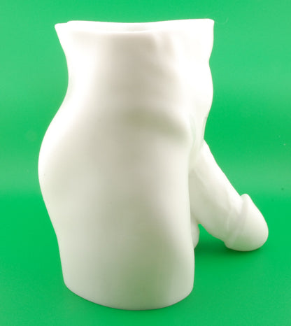 Hung & Planted Naughty Planter – Funny Adult Novelty Pot | Risqué Gag Gift | Naughty Succulent & Herb Holder