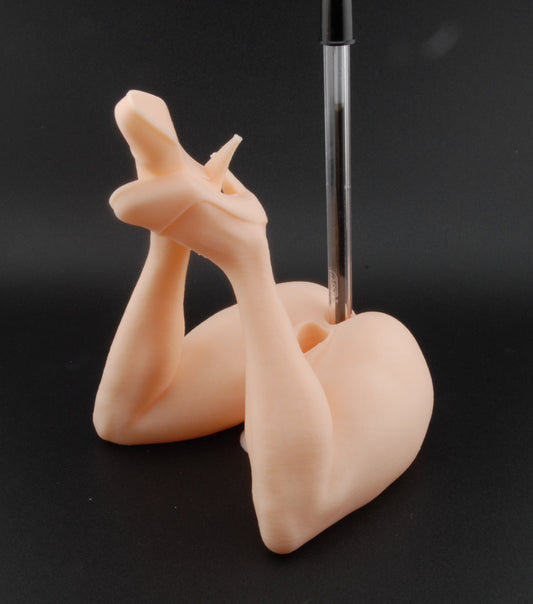 High Heels Pen Holder – Double Penetration Edition | Erotic Desk Décor | Naughty Gag Gift | Sexy Pen Stand | 3D Printed Adult Humor