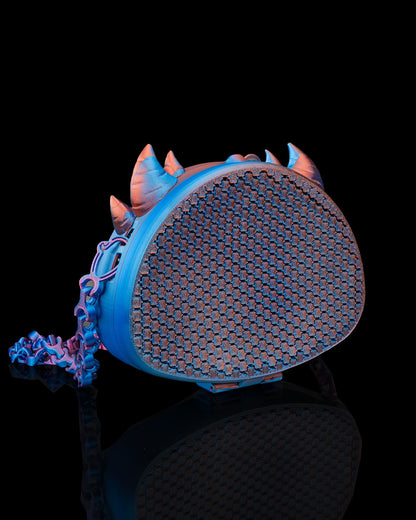The Dragopack – Spiked Mesh 3D Printed Crossbody Purse | Dragon-Inspired Fantasy Bag with Custom Strap Length