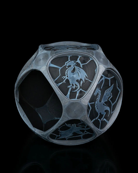 Dragon Pattern Pet Pod – For the Fiercely Cuddly - Fusion Layer 3D
