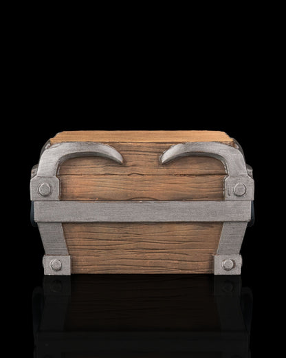 Eyekeep Chest Fantasy Treasure Card Deck Box with Watchful Eye