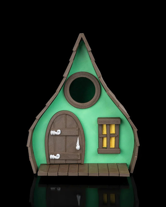 Whimsy Hollow – Fairytale Hut Bird House for Enchanted Gardens - Fusion Layer 3D