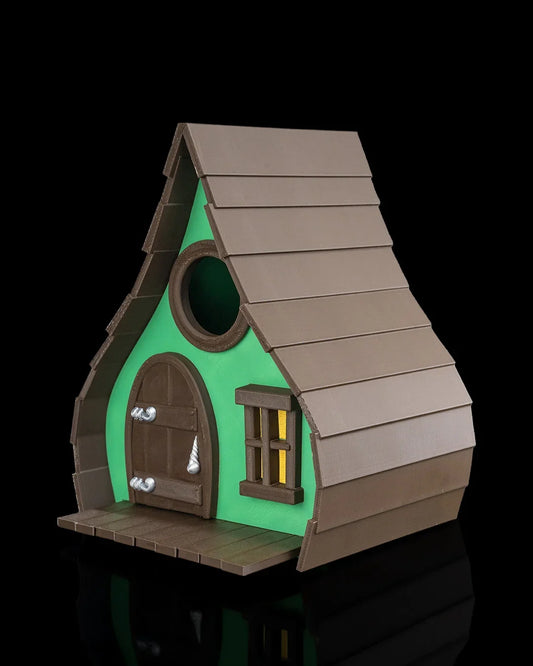 Whimsy Hollow – Fairytale Hut Bird House for Enchanted Gardens - Fusion Layer 3D