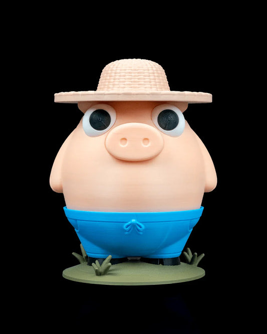 Farmer’s Crack Coin Bank - Fusion Layer 3D