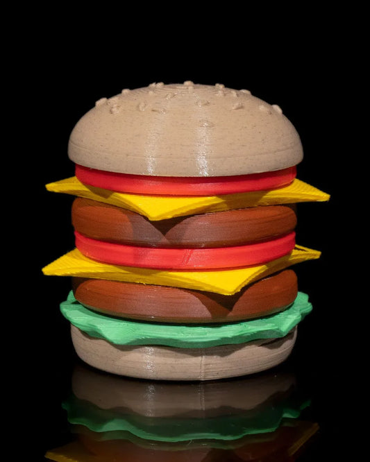 Fidget Burger – Stack, Spin & Satisfy Your Cravings! - Fusion Layer 3D