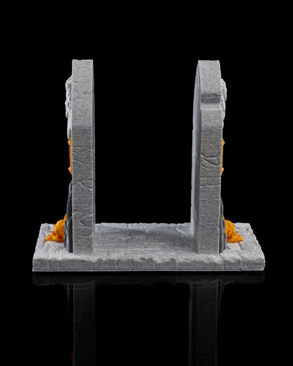 Tombstone Napkin Holders – 3 Styles Gothic Halloween Table Decor | Creepy Gravestone Napkin Stand | 3D Printed Haunted House Party Props