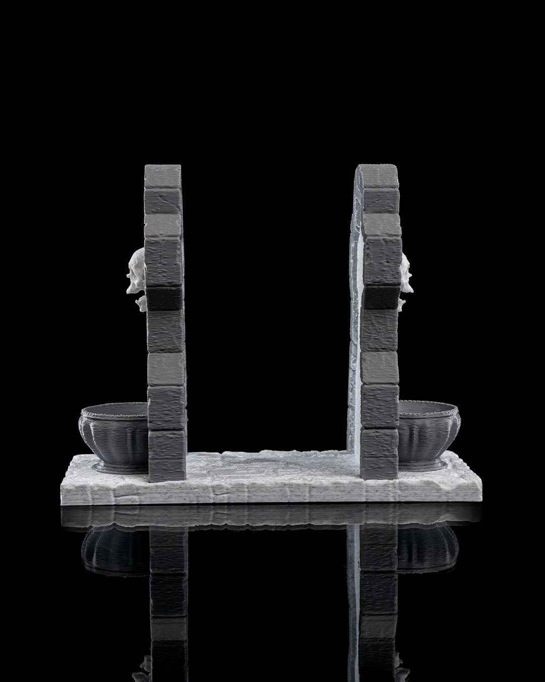 Tombstone Napkin Holders – 3 Styles Gothic Halloween Table Decor | Creepy Gravestone Napkin Stand | 3D Printed Haunted House Party Props