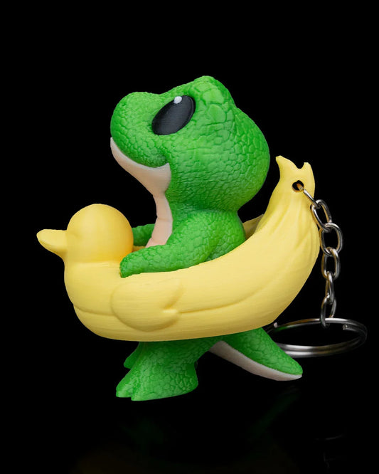 Floa-T-Rex Keychain - Fusion Layer 3D