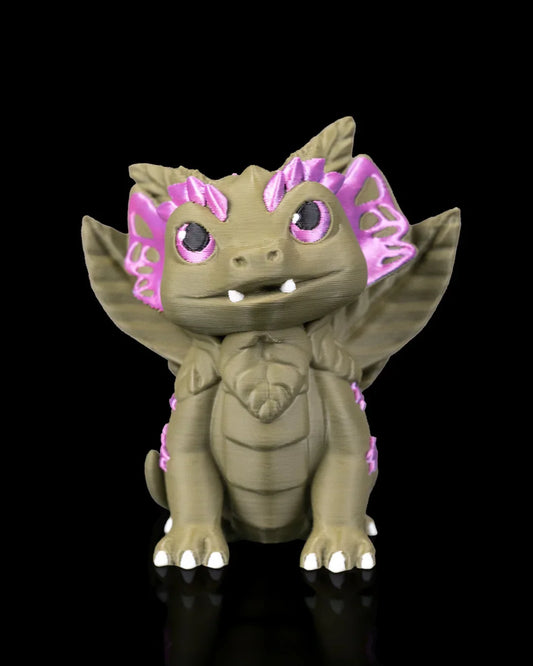 Flora – The Garden Dragon Hatchling - Fusion Layer 3D
