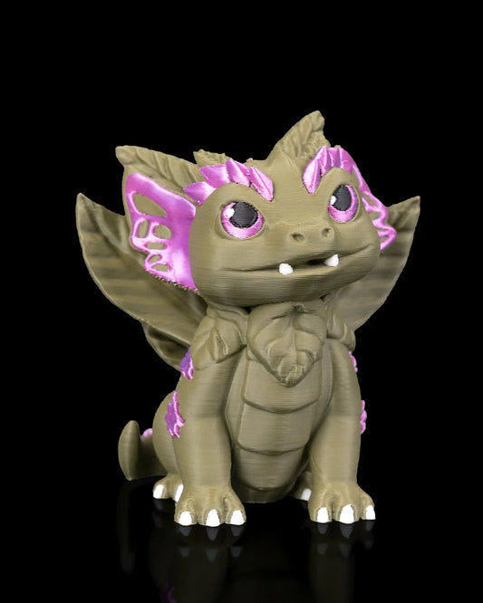Flora – The Garden Dragon Hatchling - Fusion Layer 3D
