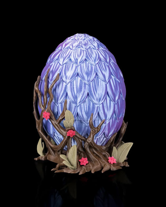 Flora Dragon Egg – Blooming with Magic - Fusion Layer 3D