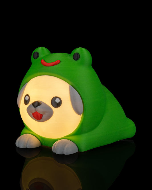 Frug Night Light Frog Costume Puppy LED Lamp