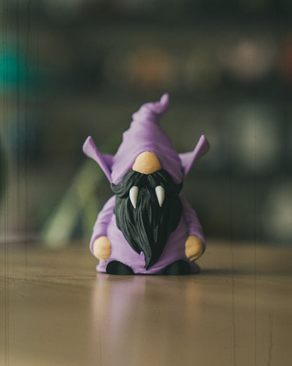 Halloween Gnome Figurines – 3 Styles Spooky Gnome Statues | Pumpkin, Witch & Bat Gnome Set | 3D Printed Halloween Decor (4 Inches)