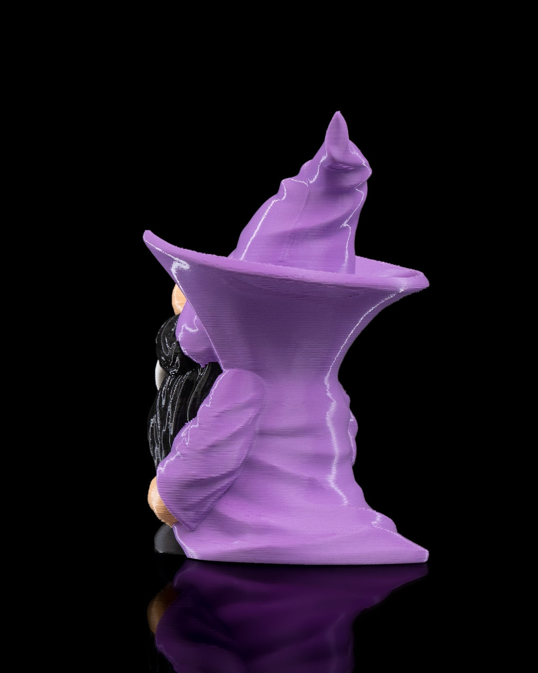 Halloween Gnome Figurines – 3 Styles Spooky Gnome Statues | Pumpkin, Witch & Bat Gnome Set | 3D Printed Halloween Decor (4 Inches)