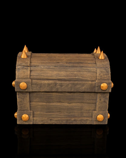 Greedy Chest Monster Treasure Card Deck Box with Fangs and Tongue