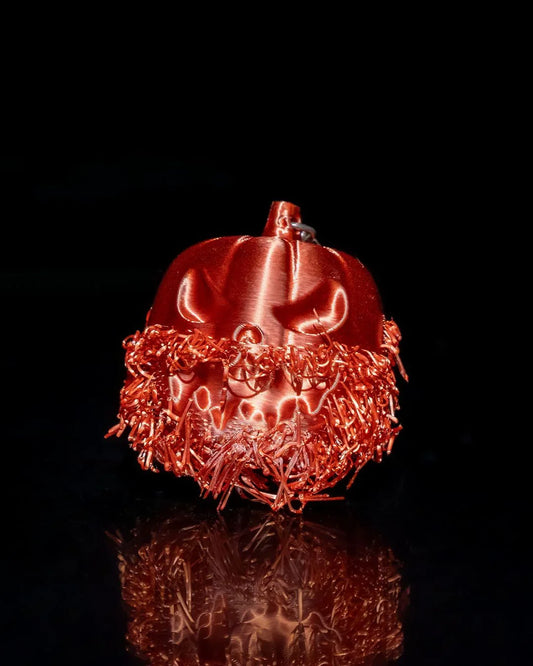 Hairy Pumpkin Keychain – Spooky, Silly, and Stress-Relieving! - Fusion Layer 3D